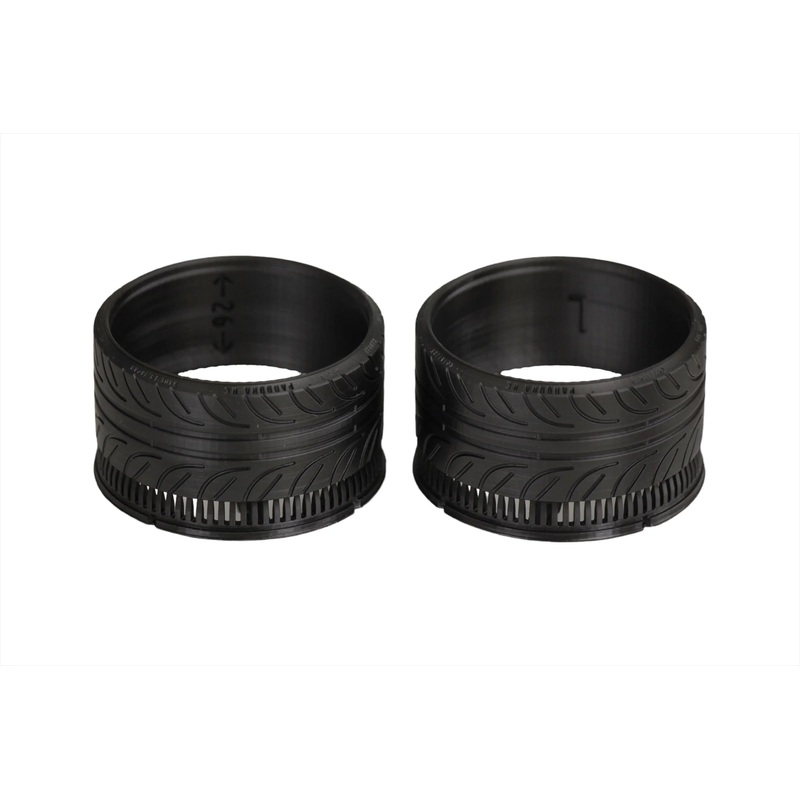1-10 Display Tire Ultra Flat Type 26mm – 2pieces – LOW PROFILE [Pandora RC] PAC-541