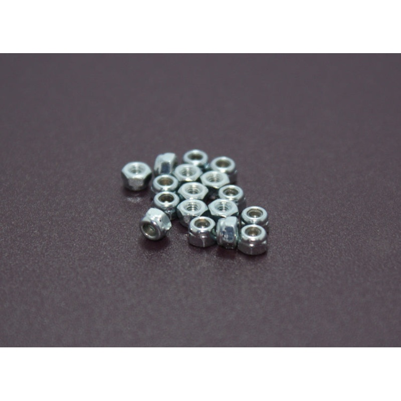 10PCS LESU Metal M2 M3 Self-Hold Nut Self-lock Nutsert M4 Flange for Tractor Truck 1/14 RC Car Tamiye Excavator Dumper Loader M2