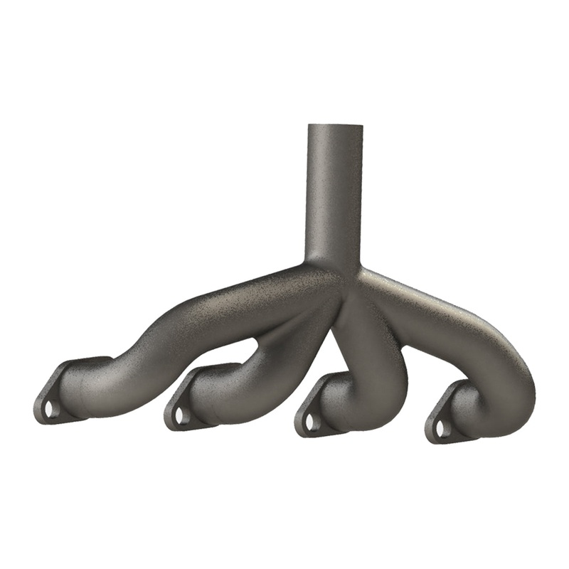 Vertical Exhaust Pipe Downpipe for CISON FL4-175 Engine Model
