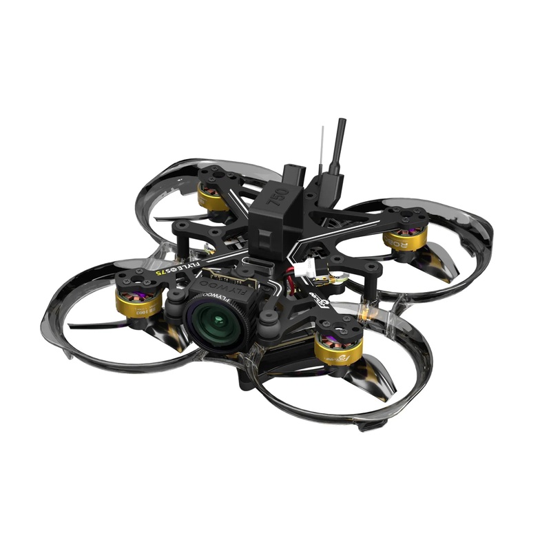 Flywoo Flylens 75 HD O4 2S 1.6-Inch Whoop FPV Drone with DJI O4 Air Unit & F405 AIO FC Without DJI O4 BNF-DJI