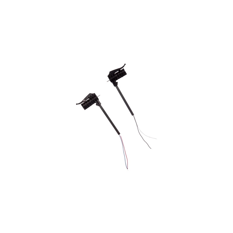 2 arms with engine and Connecting cables (L/R) for Quadrocopter CRC X1 (503001)