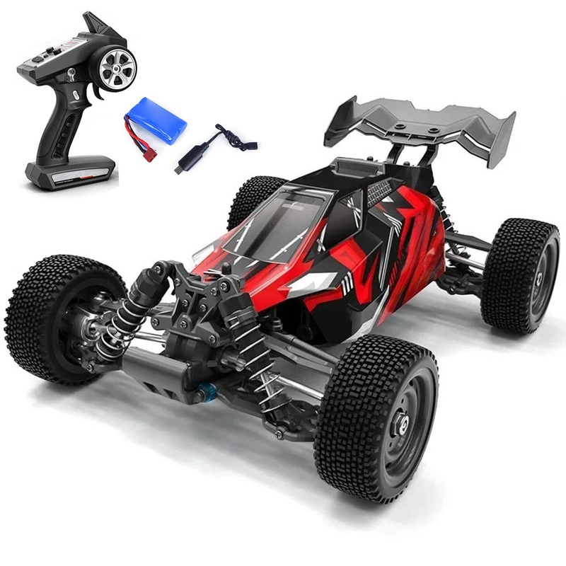 1/16 SCY 16201Pro 4X4 Radio Controlled Off Road Vehicle RC Electric Car Spring Damping Metal CVD Drive Shaft High Speed Model Red