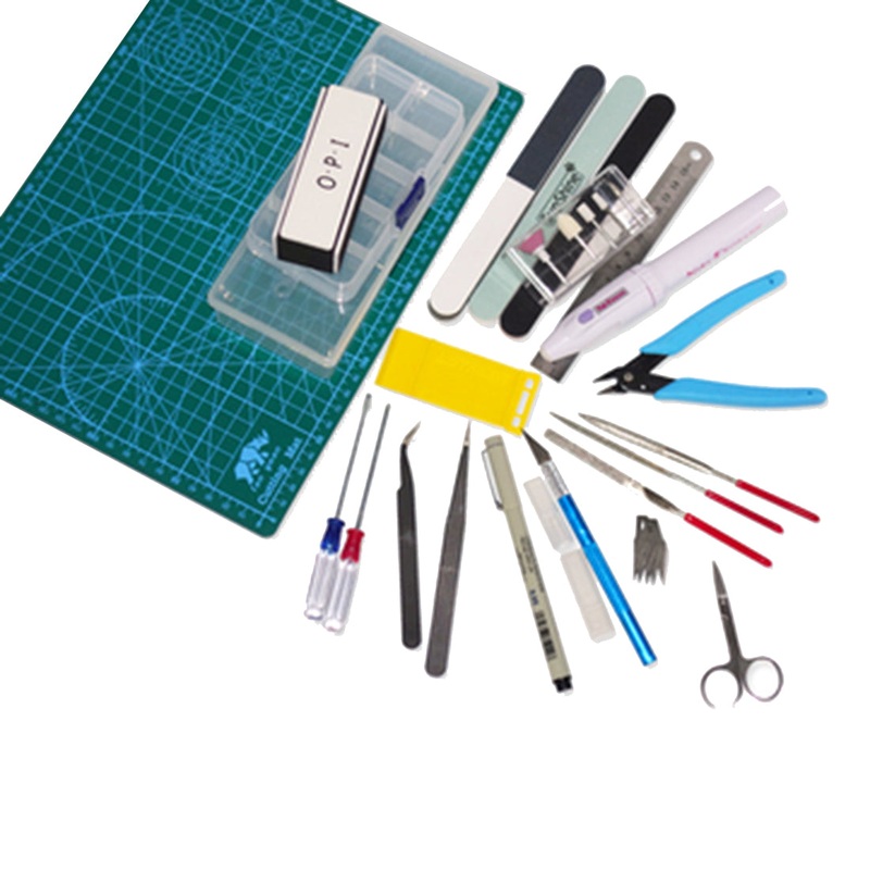 Universal Mini DIY Model Tools Kit for Basic Model Building Crafts Tools Deluxe Edition