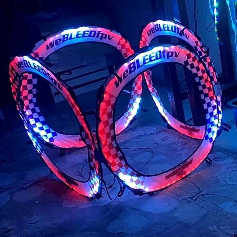weBLEEDfpv Ultimate LED Cube System 4 PACK
