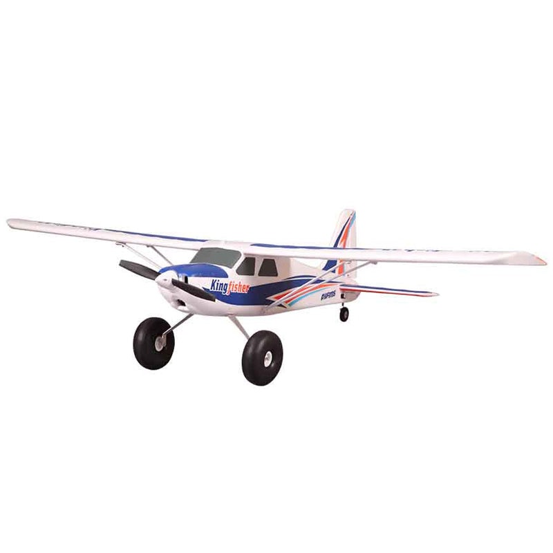 FMS1400mm Kingfisher PNP with Reflex V3, Wheels, Floats, Skis, Flaps None