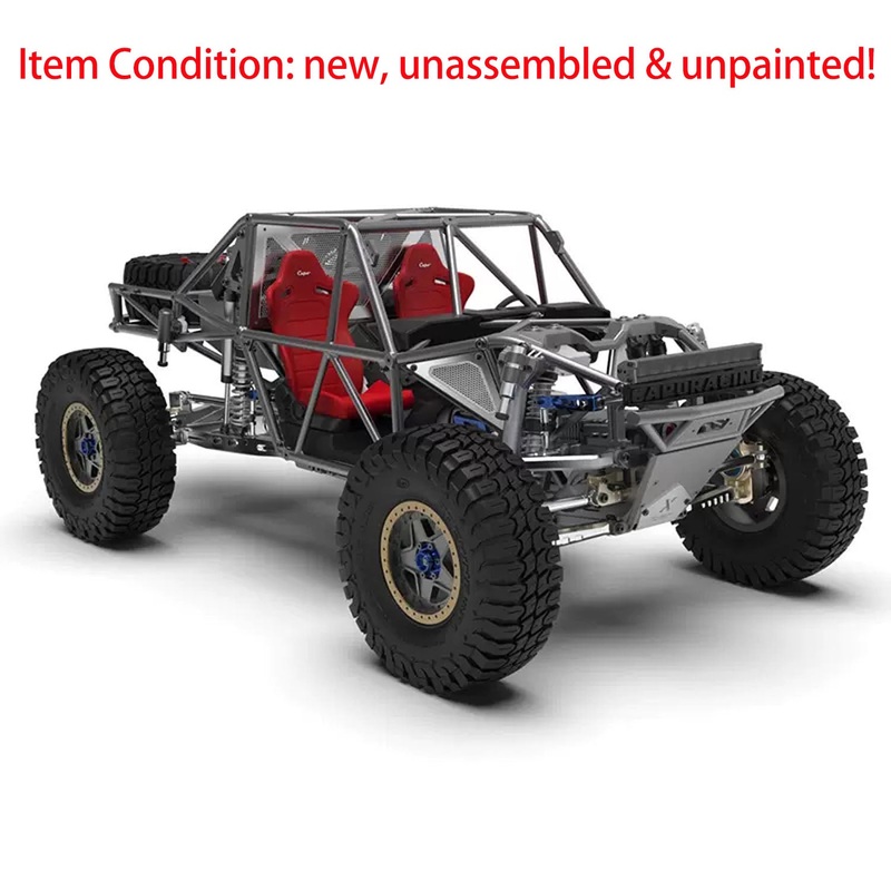 US Stock Capo U4 CD1582X Queen 1/8 RC Crawler 4*4 Remote Control Racing Vehicles KIT 2-Speed Transmission
