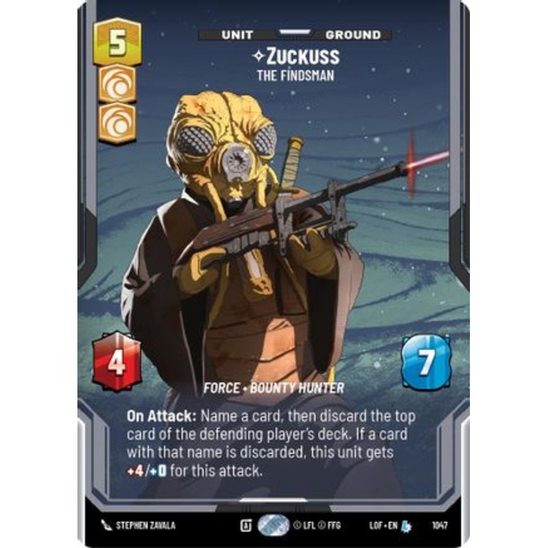 Zuckuss – The Findsman (Prestige) (1047) – Legends of the Force Near Mint