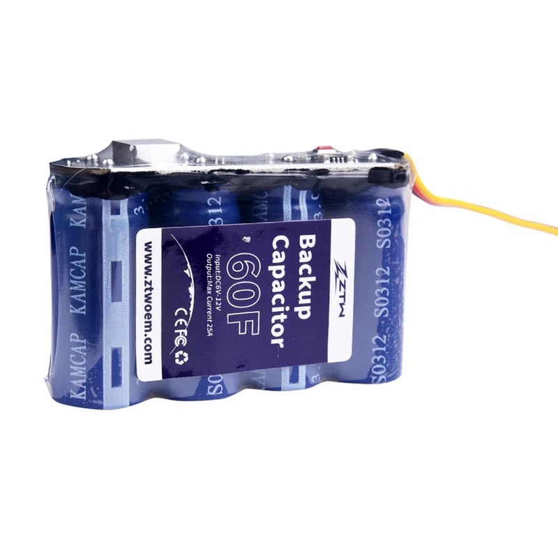 ZTW Backup Capacitor 60F 12V 25A
