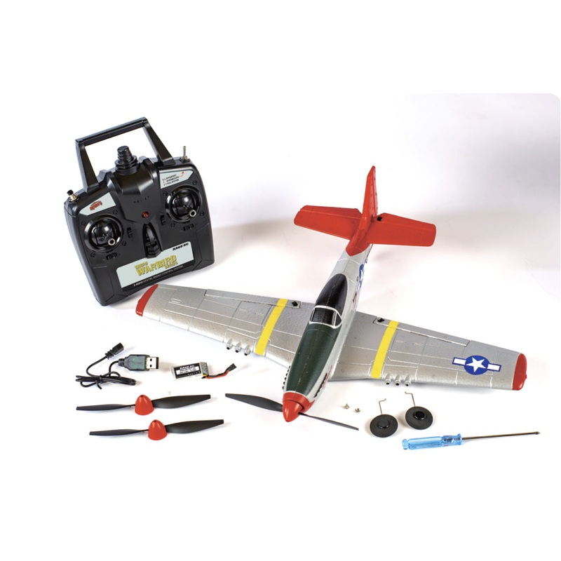 Discontinued – Use A1300V2 – A1300 – P-51D Mustang Micro RTF Airplane w/PASS