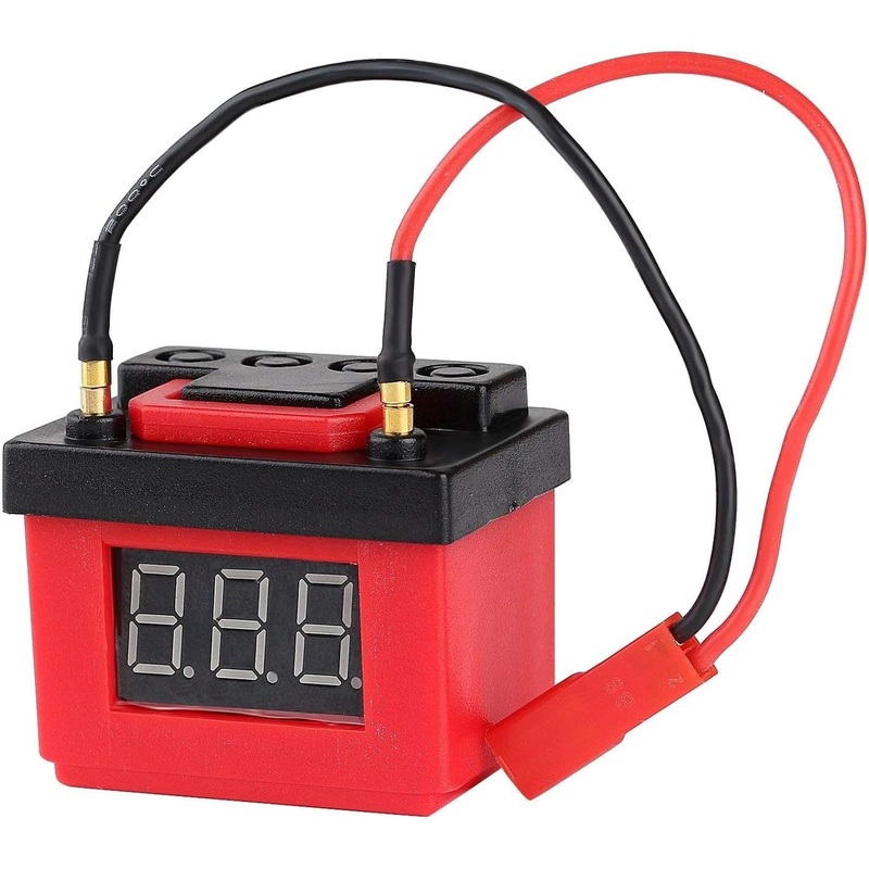 1/10 RC Decorative Battery Box Set 1 piece/SET Black Red