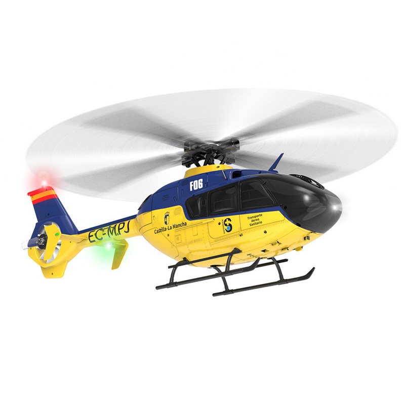 YU XIANG EC-135 1/36 2.4G 6CH Direct Drive Brushless 3D/6G RC Helicopter Model – RTF Version