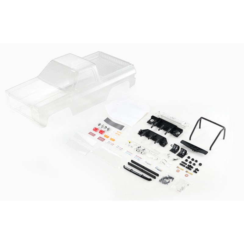 1:10 CHEVROLET K5 BLAZER CLEAR CAR BOBY KIT