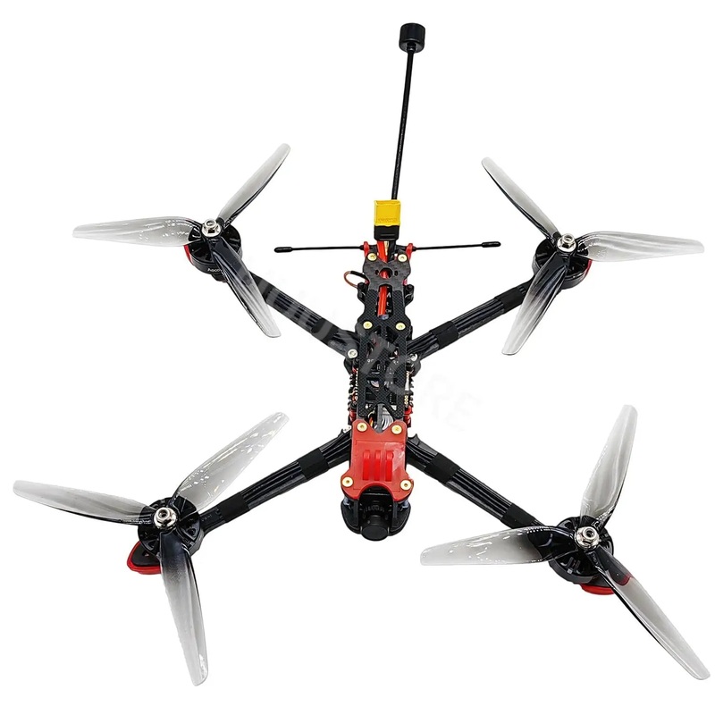 AOCODA-RC AO7 PNP 7Inch FPV Drone – 5.8Ghz 1.6W VTX 2.5kg Payload Super power Mark4 7Inch F405 FC 60A ESC 2807 Motor PNP