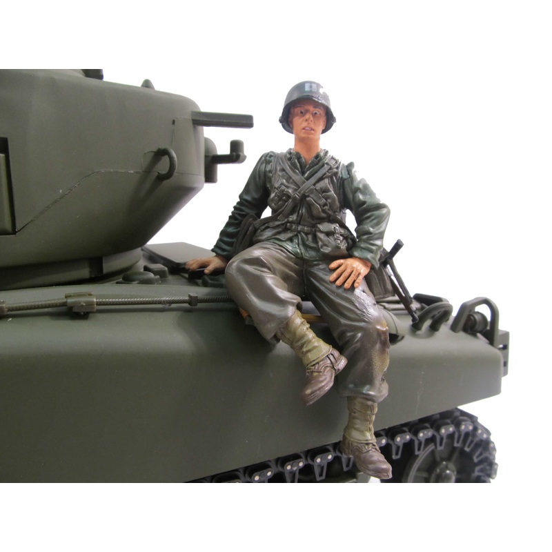 US STOCK Fast Shipment 1/16 Scale American Soldier Figure for Henglong Mato Tamiya RC Tanks MF2003 Universal Spare Parts
