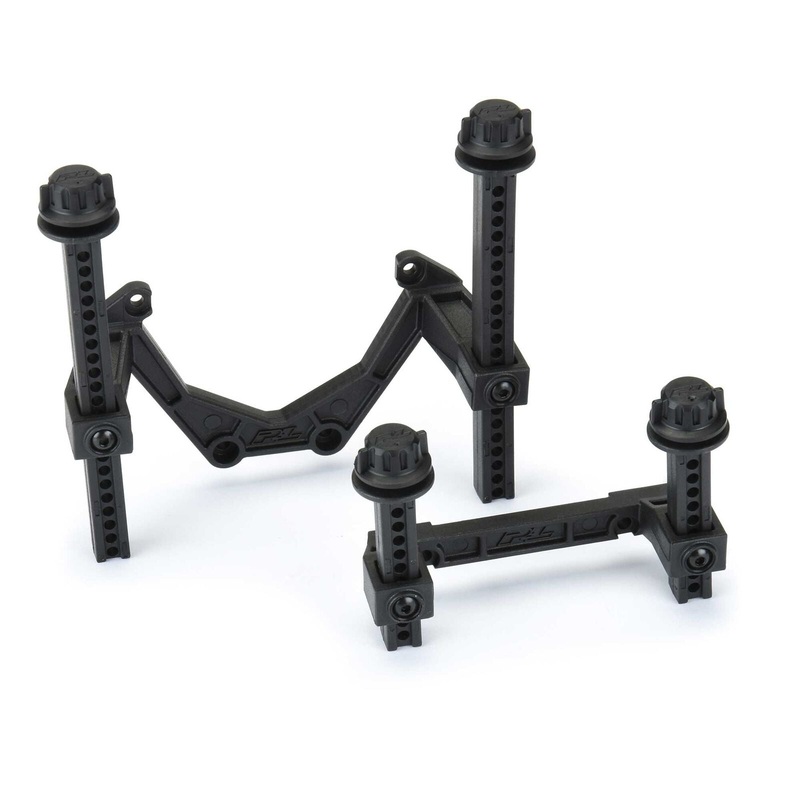 1/10 Extended Front and Rear Body Mounts (Rustler 4×4)