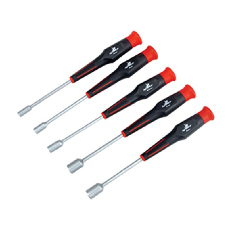 Metric Nut Driver Assortment: 5 pc