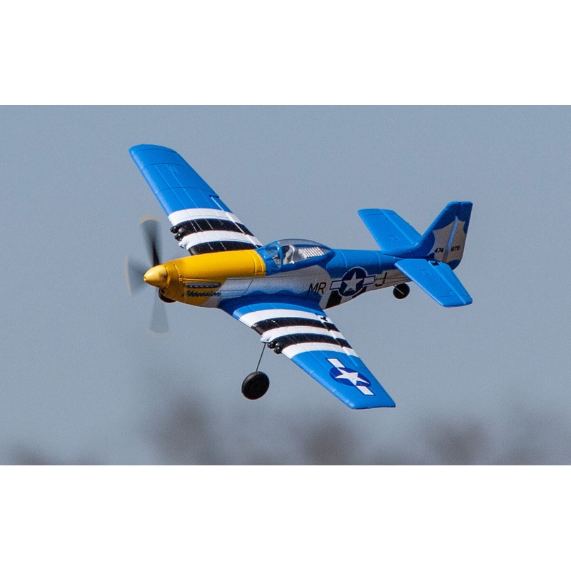 A1300V2 – P-51D Obsession Micro RTF Airplane with PASS (Pilot Assist Stability Software) System