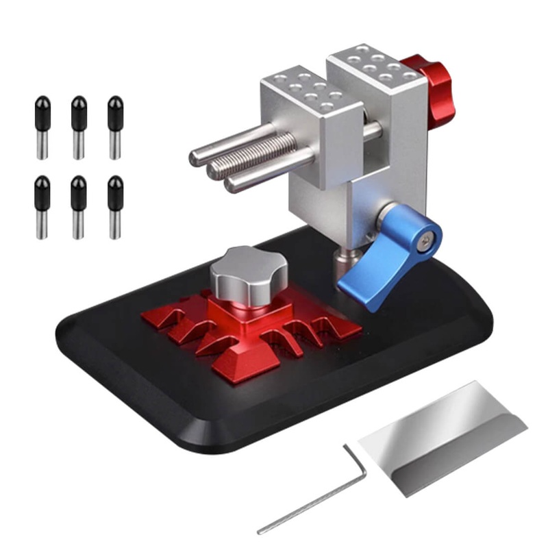 2-in-1 360 Steering Multi-functional CNC Vise Clamp Plier for Model Engine Building/Debugging/Repairing