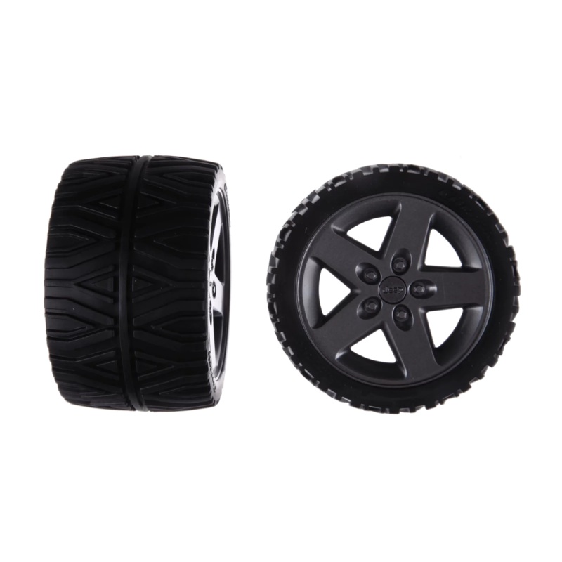 2 rear wheel with rims