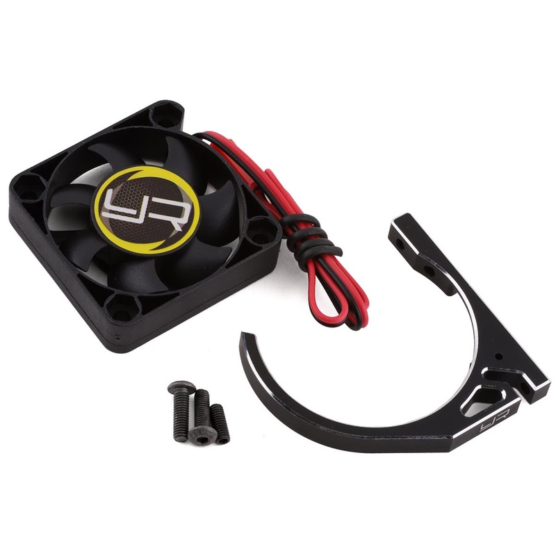 Yeah Racing 1/8 Aluminum Fan Mount Clamp w/40mm Cooling Fans